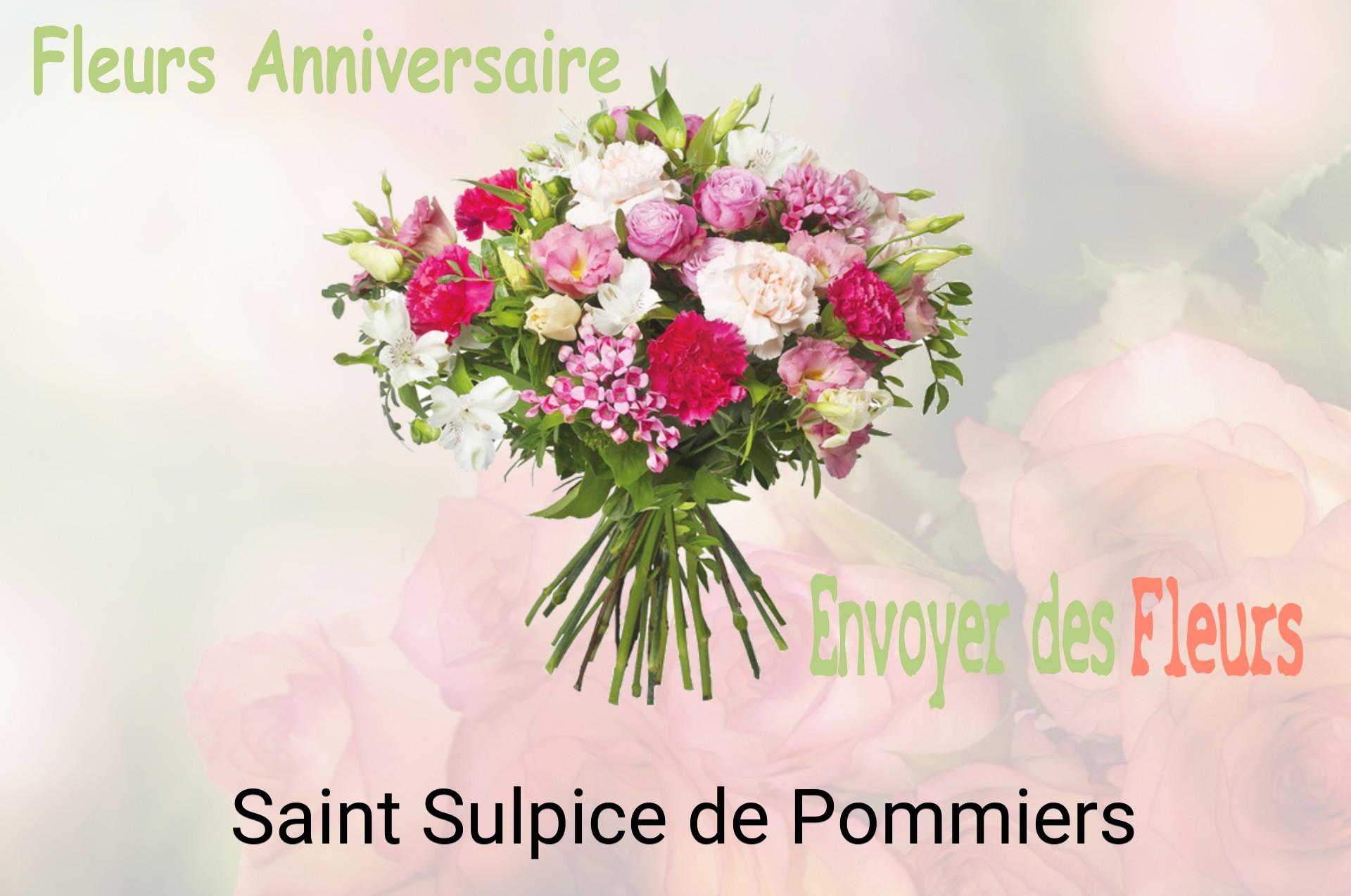 Bouquet de fleurs d’anniversaire livré à Saint-Sulpice-de-Pommiers
