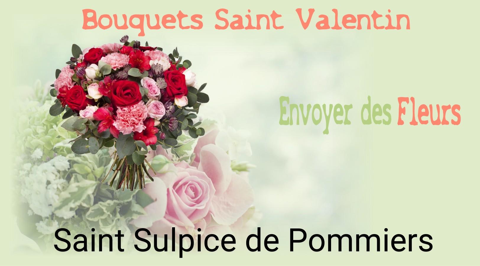 Roses de Saint-Valentin livrées à Saint-Sulpice-de-Pommiers